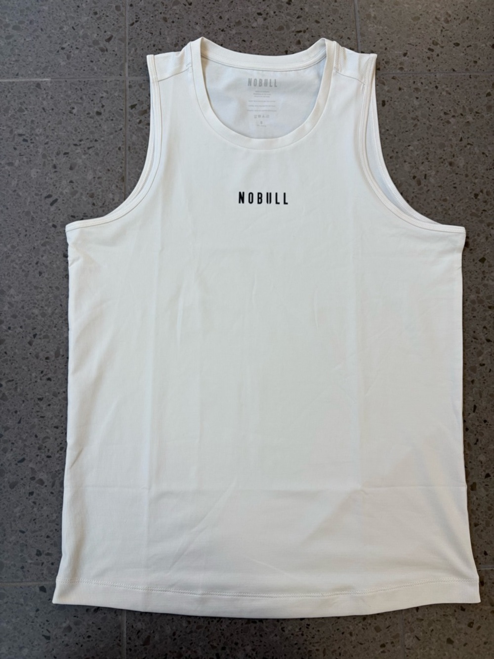 NOBULL White Crewneck Performance Tank